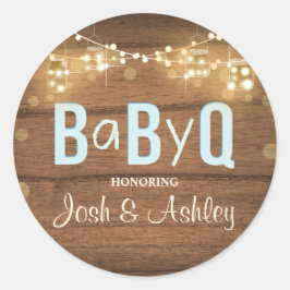 Adesivo Redondo Vinheta de selagem do Chá de fraldas de envelope d