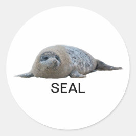 Adesivo Redondo Vinheta de selo 04