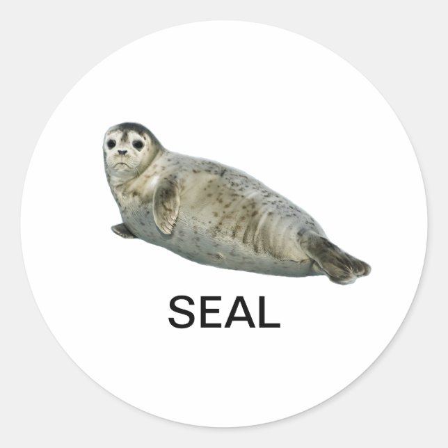 Adesivo Redondo Vinheta de selo 05 (Frente)