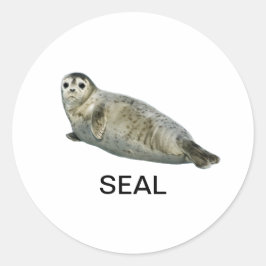 Adesivo Redondo Vinheta de selo 05