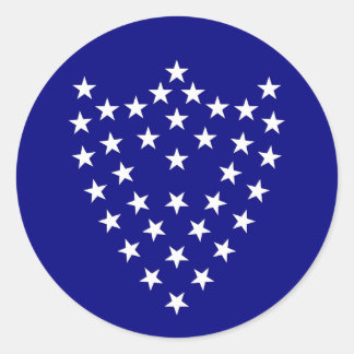 Adesivo Redondo Vinheta de Sinalizador de 3"