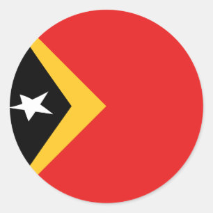 Adesivo Redondo Vinheta de Sinalizador Fisheye em Timor-Leste