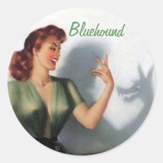 Adesivo Redondo Vinheta de Sombra Bluehound