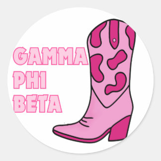 Adesivo Redondo Vinheta de Soridade da Cowgirl