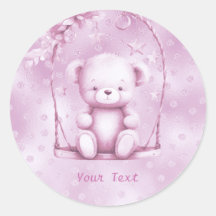 Vinheta de Urso Rosa