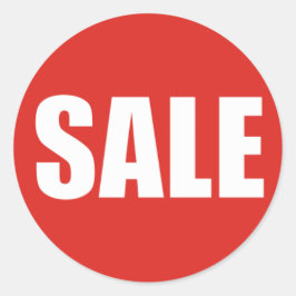 Adesivo Redondo Vinheta Desconto VENDA