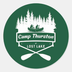 Adesivo Redondo Vinheta design redonda