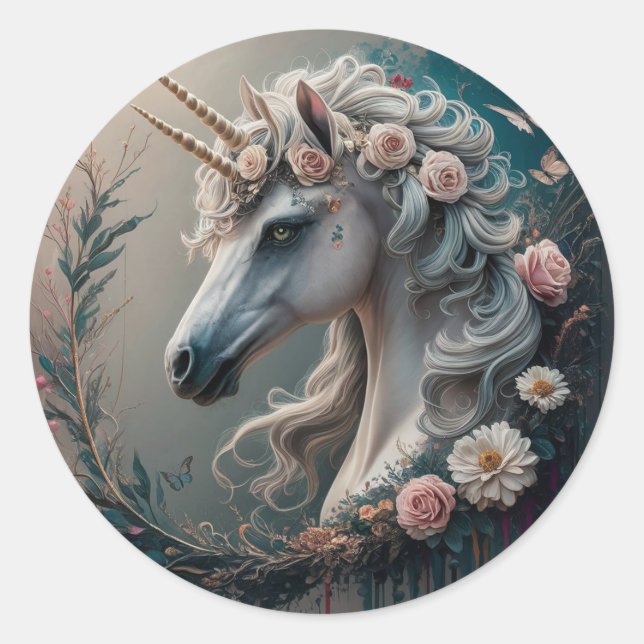 Adesivo Redondo vinheta diferente (Frente)