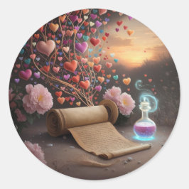 Adesivo Redondo vinheta diferente