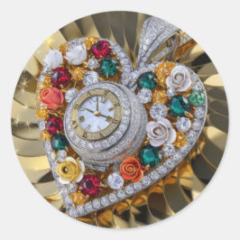 Adesivo Redondo vinheta diferente