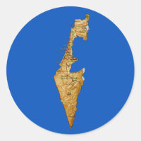 Vinheta do Mapa de Israel