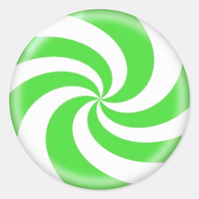 Adesivo Redondo Vinheta Docinho do Halloween (Frente)