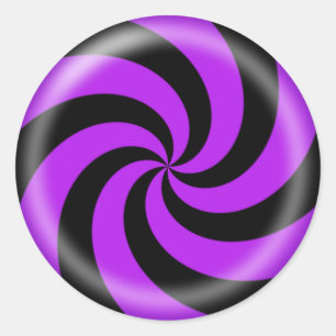 Adesivo Redondo Vinheta Docinho do Halloween