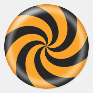 Adesivo Redondo Vinheta Docinho do Halloween