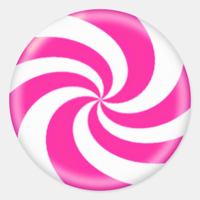 Adesivo Redondo Vinheta Docinho do Halloween (Frente)