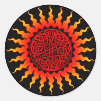 Adesivo Redondo Vinheta Dom Celta