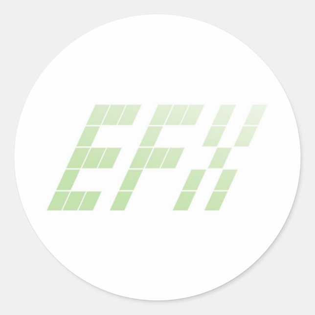Adesivo Redondo Vinheta EFX (Frente)