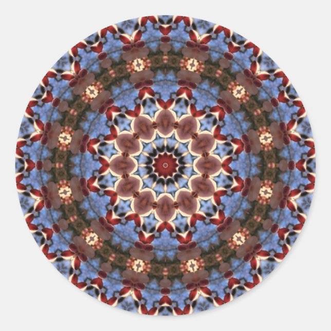 Adesivo Redondo Vinheta em círculo (Frente)