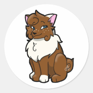 Adesivo Redondo Vinheta Erradinho