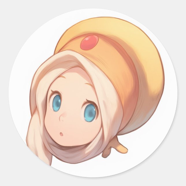 Adesivo Redondo Vinheta Estética Reproduzível (Frente)