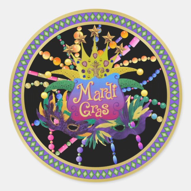 Adesivo Redondo Vinheta Extraordinária de Celebração (Frente)