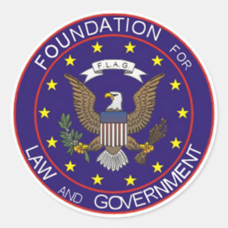 Adesivo Redondo Vinheta F.L.A.G.
