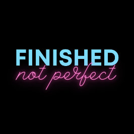 Adesivo Redondo Vinheta Finalizada, Não Perfeita