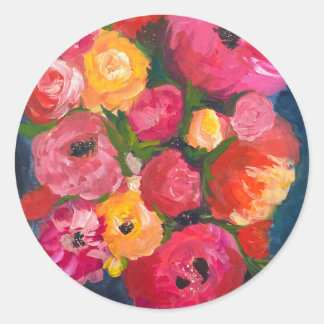 Adesivo Redondo Vinheta flexível