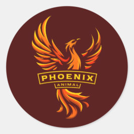 Adesivo Redondo Vinheta fonix