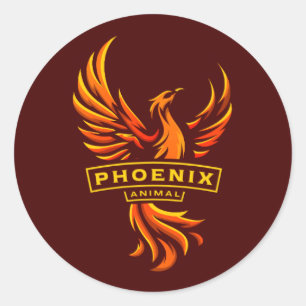 Adesivo Redondo Vinheta fonix