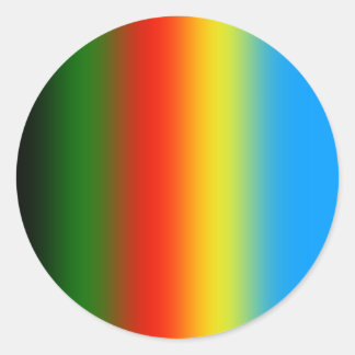 Adesivo Redondo Vinheta Gradiente de Jogador