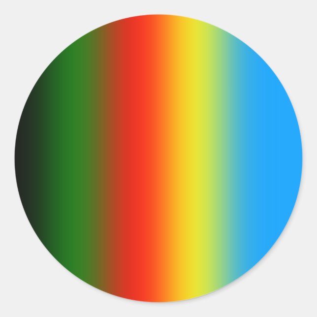 Adesivo Redondo Vinheta Gradiente de Jogador (Frente)