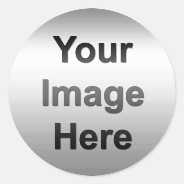 Adesivo Redondo Vinheta grande - 3 polegadas (Frente)