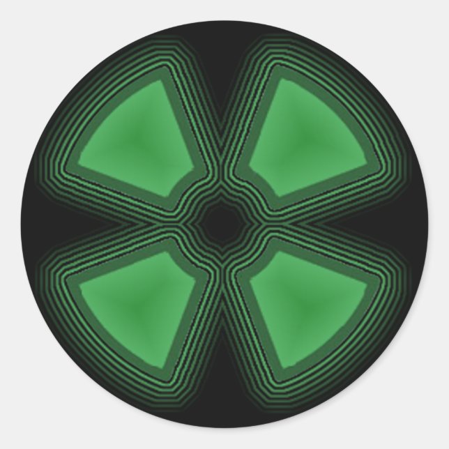 Adesivo Redondo Vinheta GuysOnFOSS (Frente)