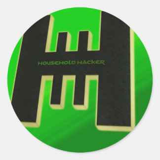 Adesivo Redondo Vinheta HH