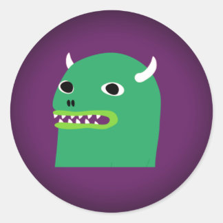 Adesivo Redondo Vinheta HipMonster