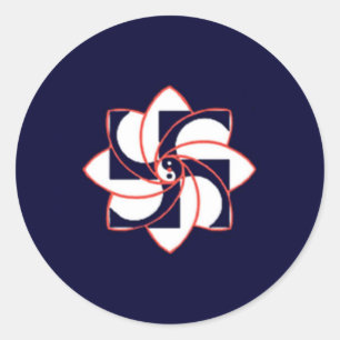 Adesivo Redondo Vinheta HOSH