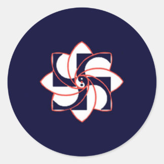 Adesivo Redondo Vinheta HOSH