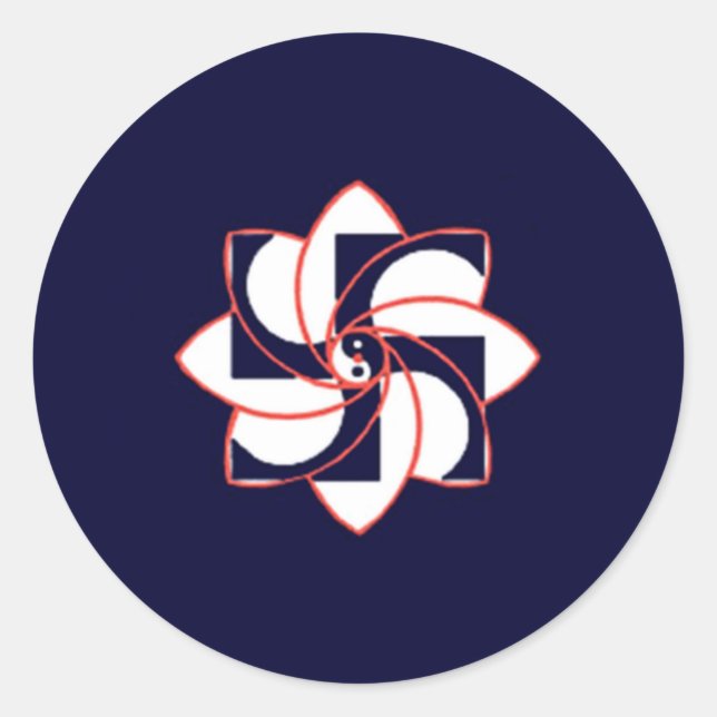 Adesivo Redondo Vinheta HOSH (Frente)