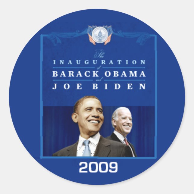 Adesivo Redondo Vinheta Inaugural (Frente)