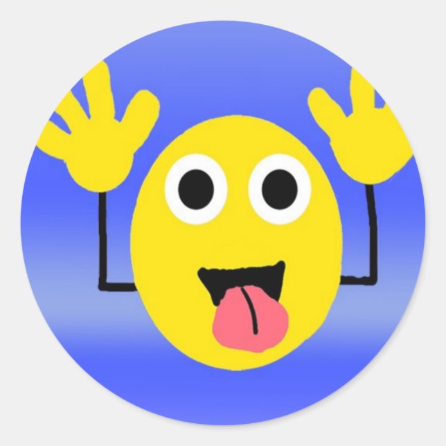 Adesivo Redondo Vinheta Indefinida (Frente)