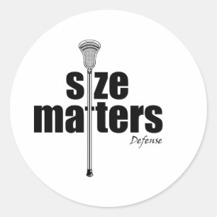 Adesivo Redondo Vinheta Lacrosse Humor SizeD