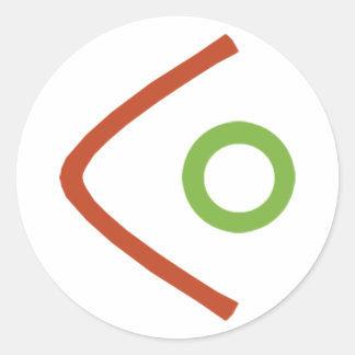 Adesivo Redondo Vinheta LTD de 1,5"