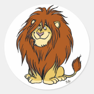 Adesivo Redondo Vinheta Mane Attração