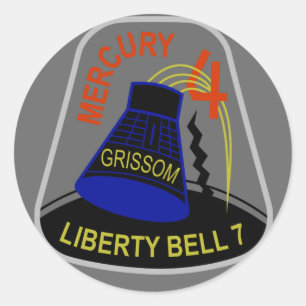 Adesivo Redondo Vinheta Mercury 4