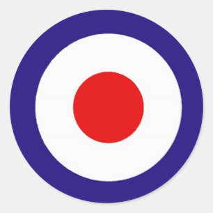 Adesivo Redondo Vinheta ModTarget