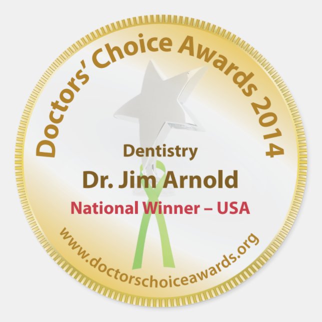 Adesivo Redondo Vinheta Nacional Vencedora (Frente)