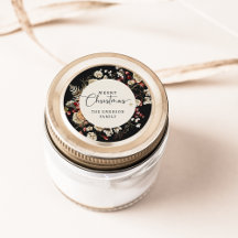 Vinheta Natal Black Greenery