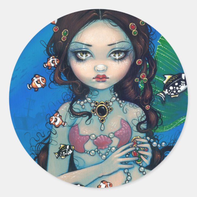 Adesivo Redondo Vinheta "Nixie" (Frente)