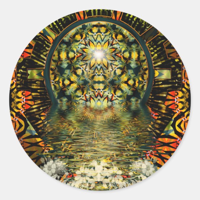 Adesivo Redondo Vinheta NNER BEAUTY (Frente)